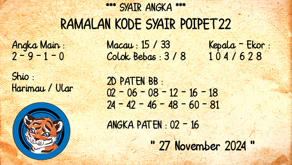 Prediksi Poipet22