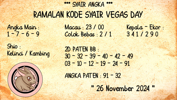 Prediksi Vegas Day