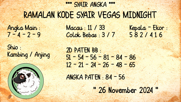 Prediksi Vegas Midnight