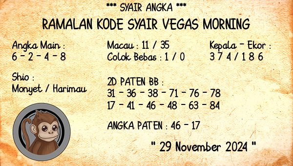 Prediksi Vegas Morning