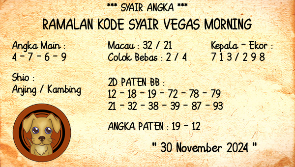 Prediksi Vegas Morning