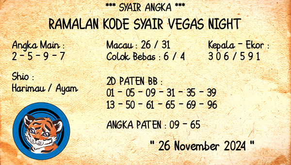 Prediksi Vegas Night