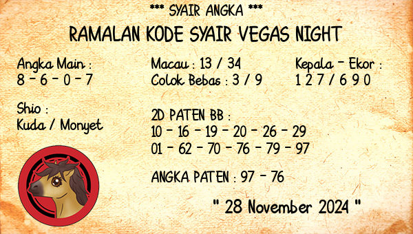 Prediksi Vegas Night