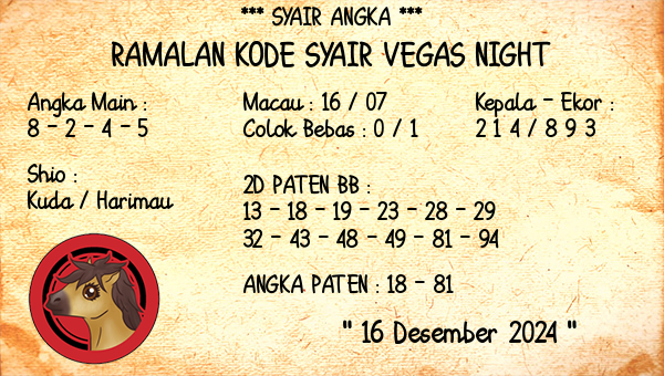 Prediksi Vegas Night