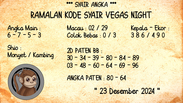 Prediksi Vegas Night