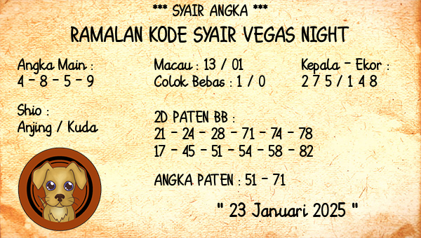 Prediksi Vegas Night